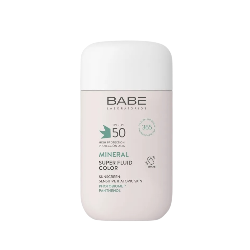 BABÉ mineraalne Super Fluid tooniga SPF 50