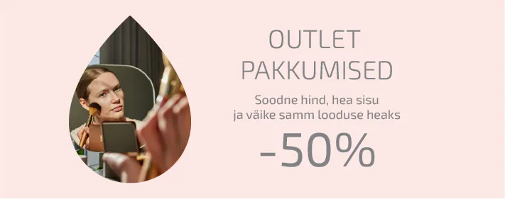 Outlet tooted -50%