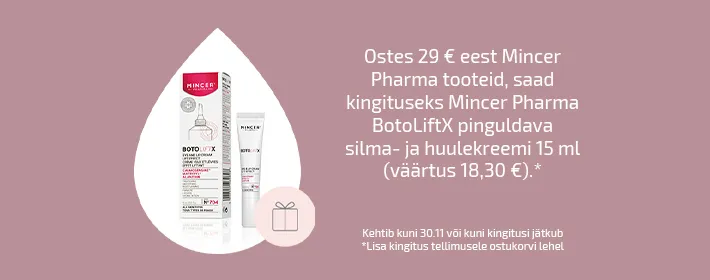 Mincer Pharma kingikampaania