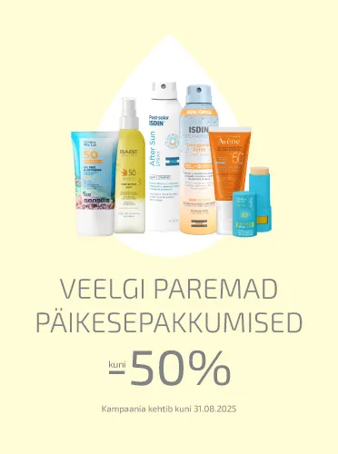 Päikesetooted kuni -50%