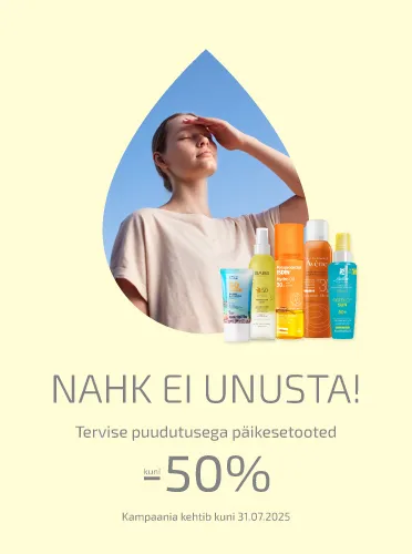 Päikesetooted kuni -50%