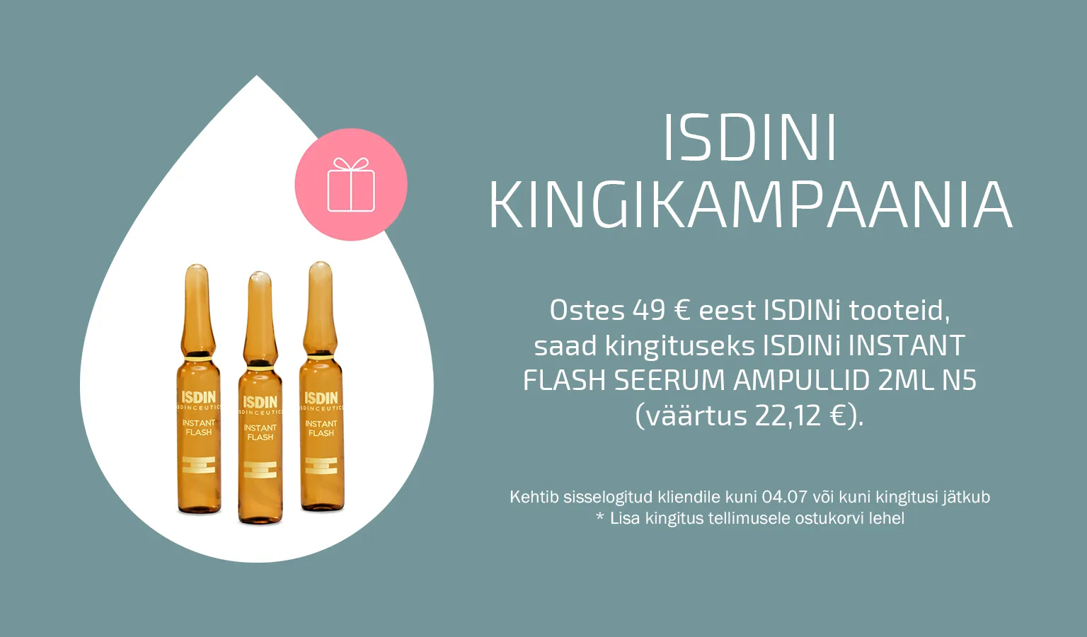 Isdin kingikampaania
