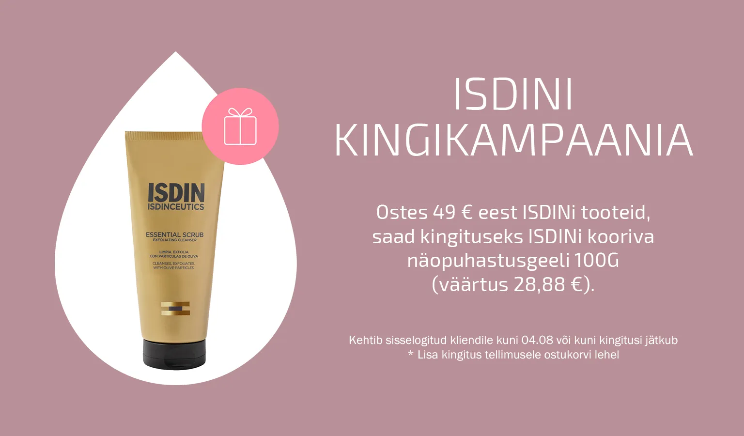 Isdin kingikampaania