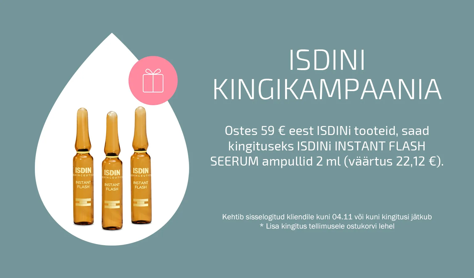 Isdin kingikampaania