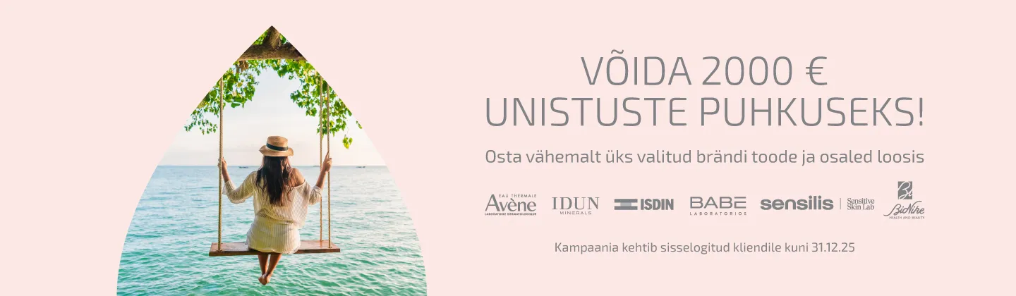 Võida 2000 € unistuste puhkuseks!