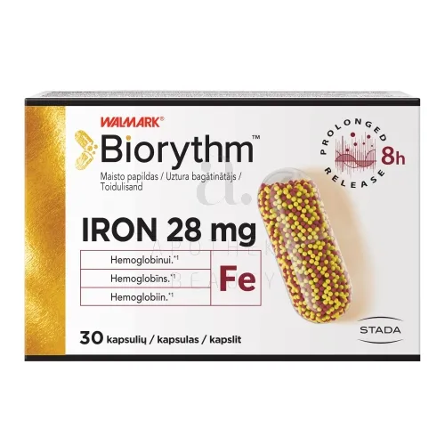 WALMARK BIORYTHM RAUD KAPSLID N30