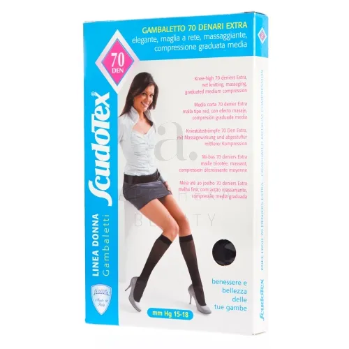 SCUDOTEX PÕLVIKUD 70DEN T3 NERO