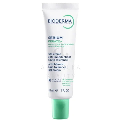 BIODERMA SEBIUM KERATO+ GEELKREEM AKNELISELE NAHALE 30ML