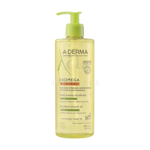 A-DERMA EXOMEGA CONTROL DUSHIÕLI ATOOPILISELE NAHALE 500ML