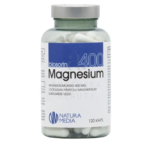 BIOSORIN MAGNEESIUM KAPSLID 400MG N120
