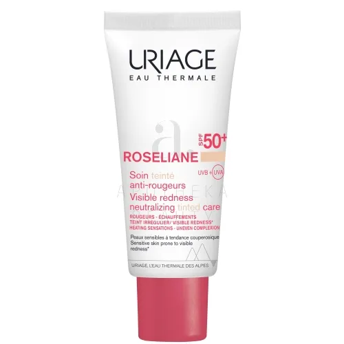 URIAGE ROSELIANE CC KREEM PUNETAV NAHK TOONIV SPF50+ 40ML