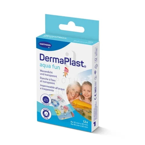 DERMAPLAST PLAASTRID AQUA FUN N12