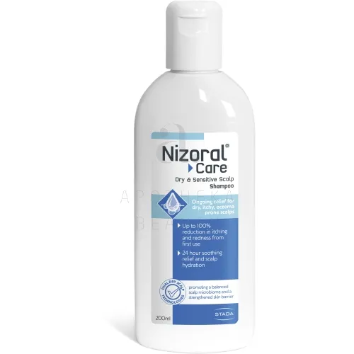 NIZORAL CARE SHAMPOON KUIVALE JA TUNDLIKULE PEANAHALE 200ML