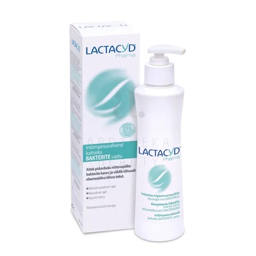 LACTACYD PHARMA INTIIMPESUVAHEND KAITSE BAKTERITE VASTU 250ML