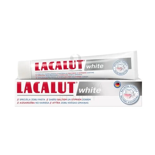LACALUT HAMBAPASTA WHITE 75ML UUS