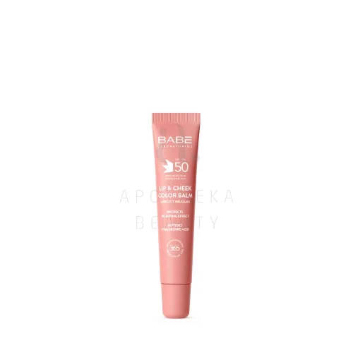 BABE HUULE- JA PÕSEPUNA PALSAM ROOSA SPF50 20ML
