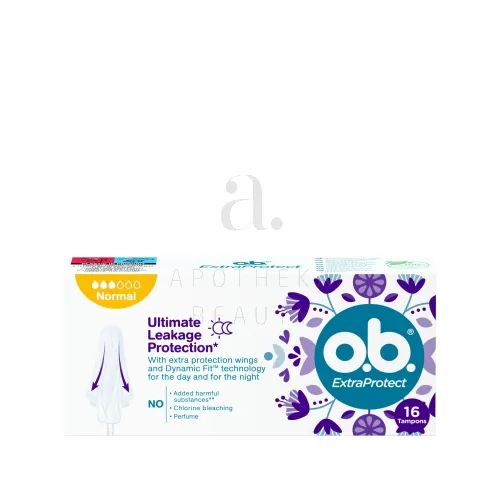 O.B. HÜG TAMPOONID EXTRA PROTECT NORMAL N16