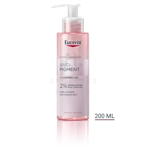 EUCERIN ANTI-PIGMENT PUHASTUSGEEL 200ML