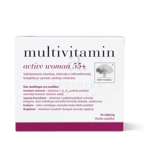 NEW NORDIC MULTI ACTIVE WOMAN 55+ TBL N90