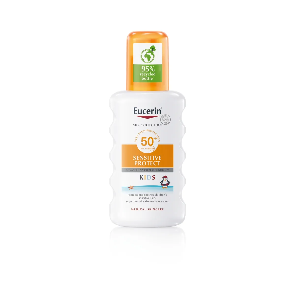 EUCERIN SUN PÄIKESEKAITSESPREI LASTELE SPF50+ 200ML - Tootepilt