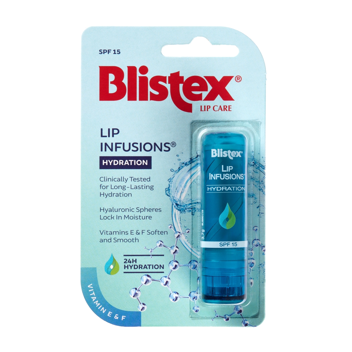 BLISTEX LIP INFUSIONS HUULEPALSAM NIISUTAV SPF15 3,7G - Tootepilt