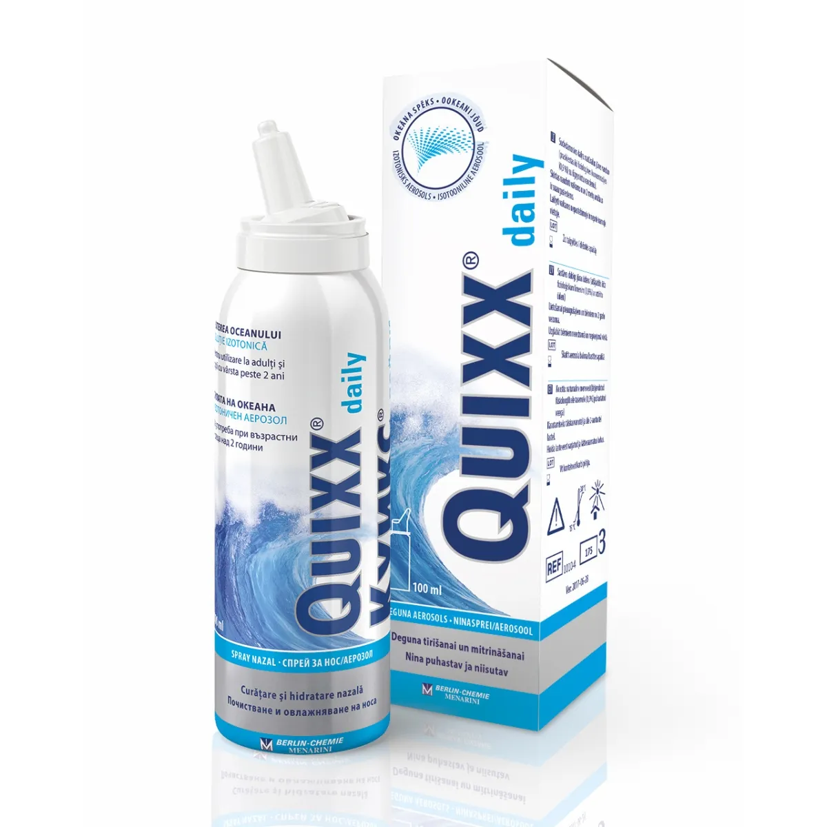 QUIXX DAILY NASAL SPRAY 100ML - Tootepilt