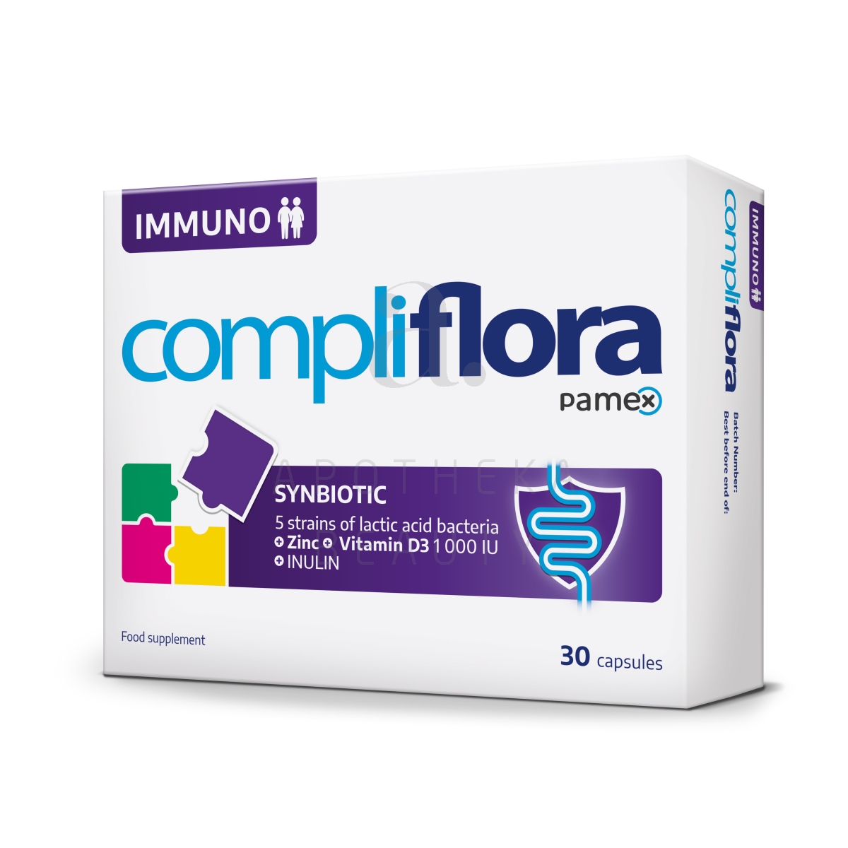 COMPLIFLORA IMMUNO KAPSLID N30 - Tootepilt