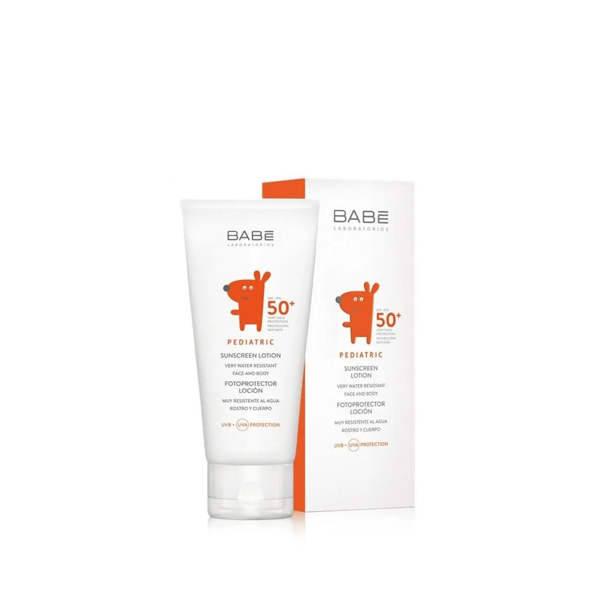 BABE PEDIATRIC PÄIKESEKAITSELOSJOON 50+ LASTELE 100ML - Tootepilt 1