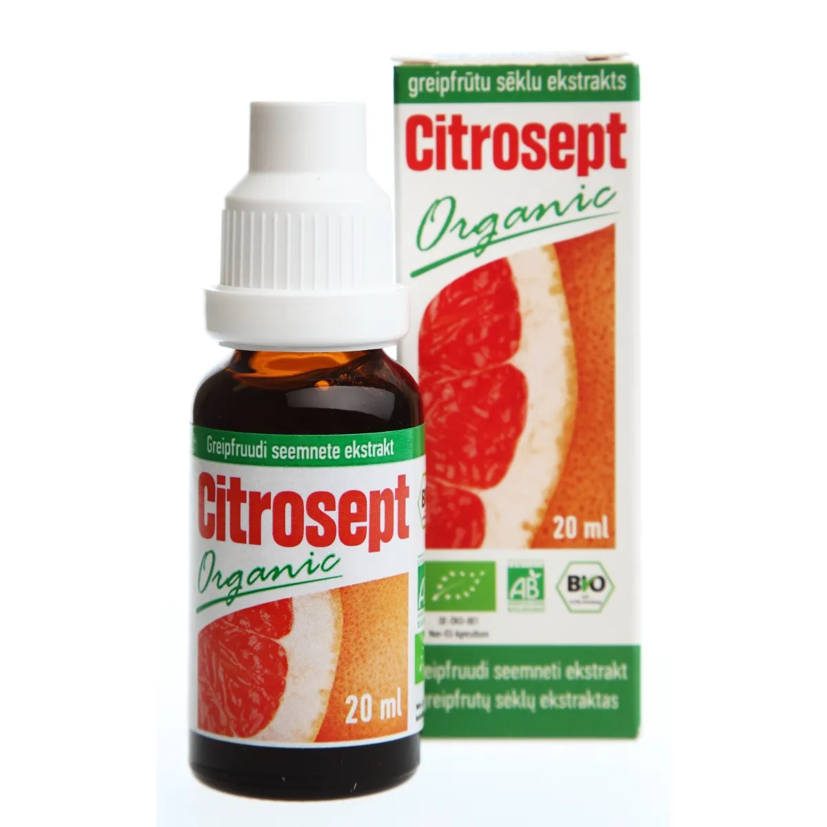 CITROSEPT ORGANIC 20ML - Tootepilt