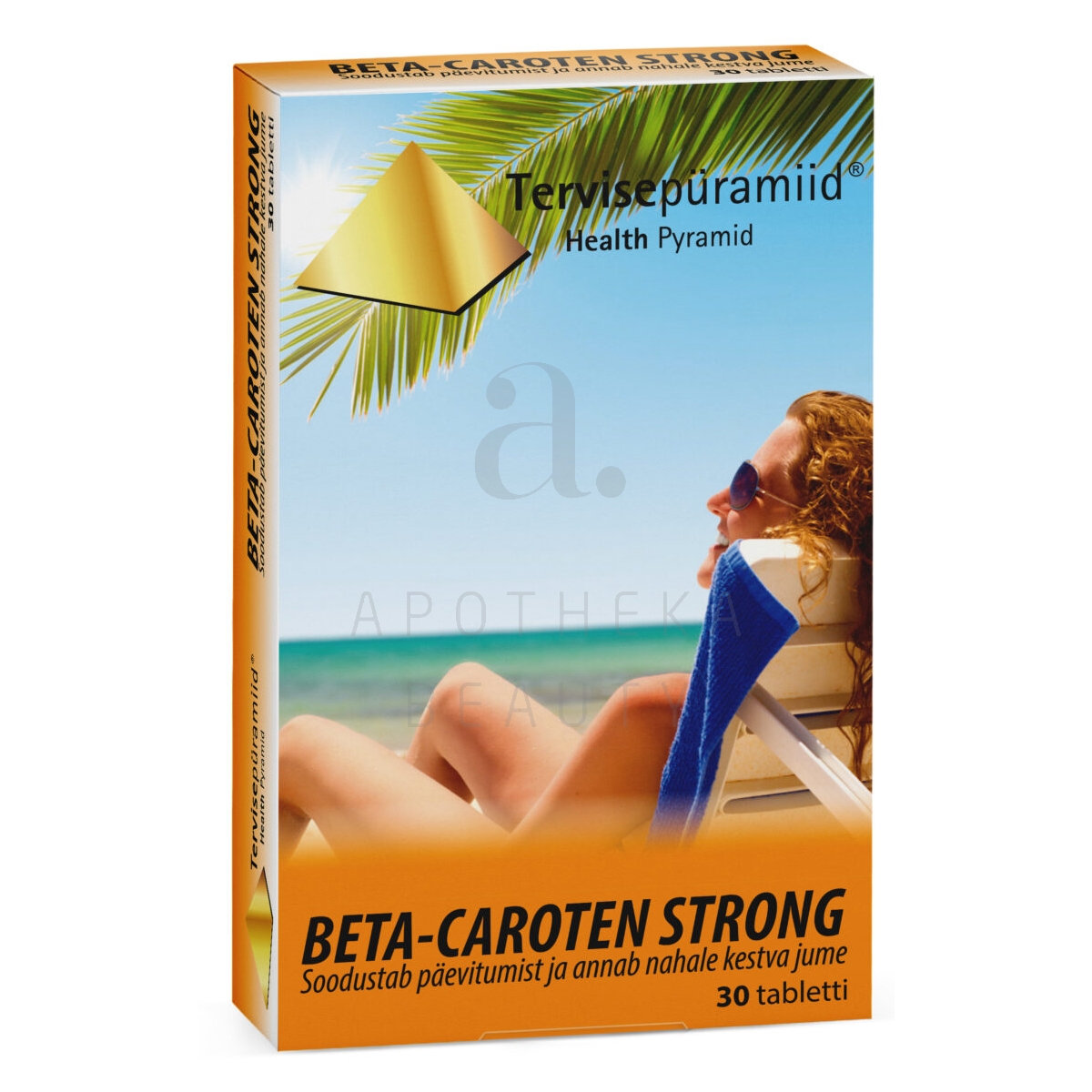 TERVISEPÜRAMIID BETA-CAROTEN STRONG TBL N30 - Tootepilt