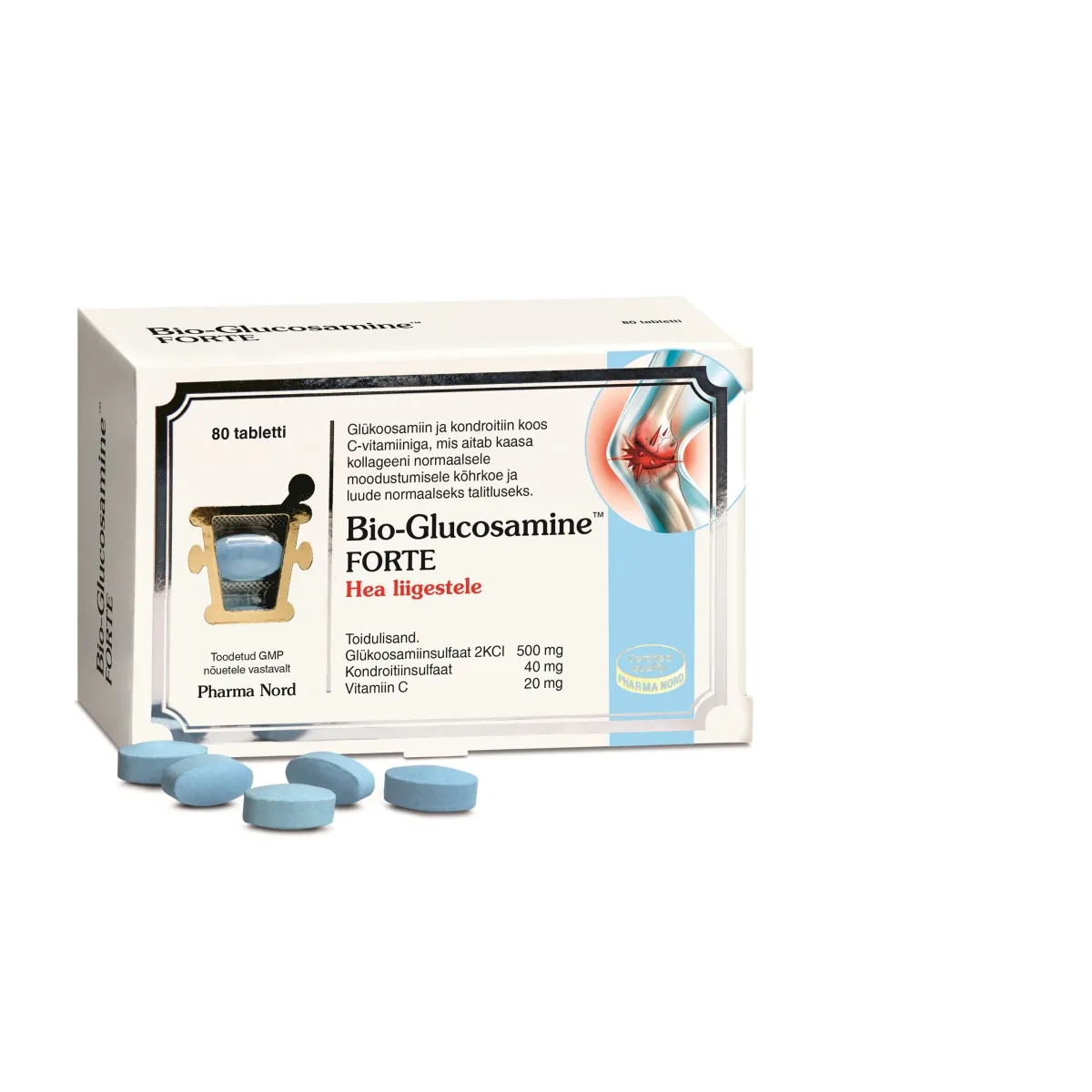 BIO-GLUCOSAMINE FORTE TBL N80 - Tootepilt