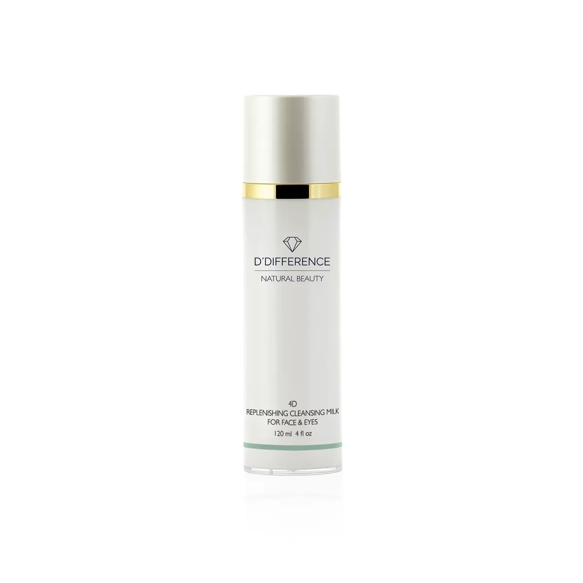 D`DIFFERENCE NATURAL BEAUTY 4D PUHASTUSPIIM NÄOLE 120ML - Tootepilt