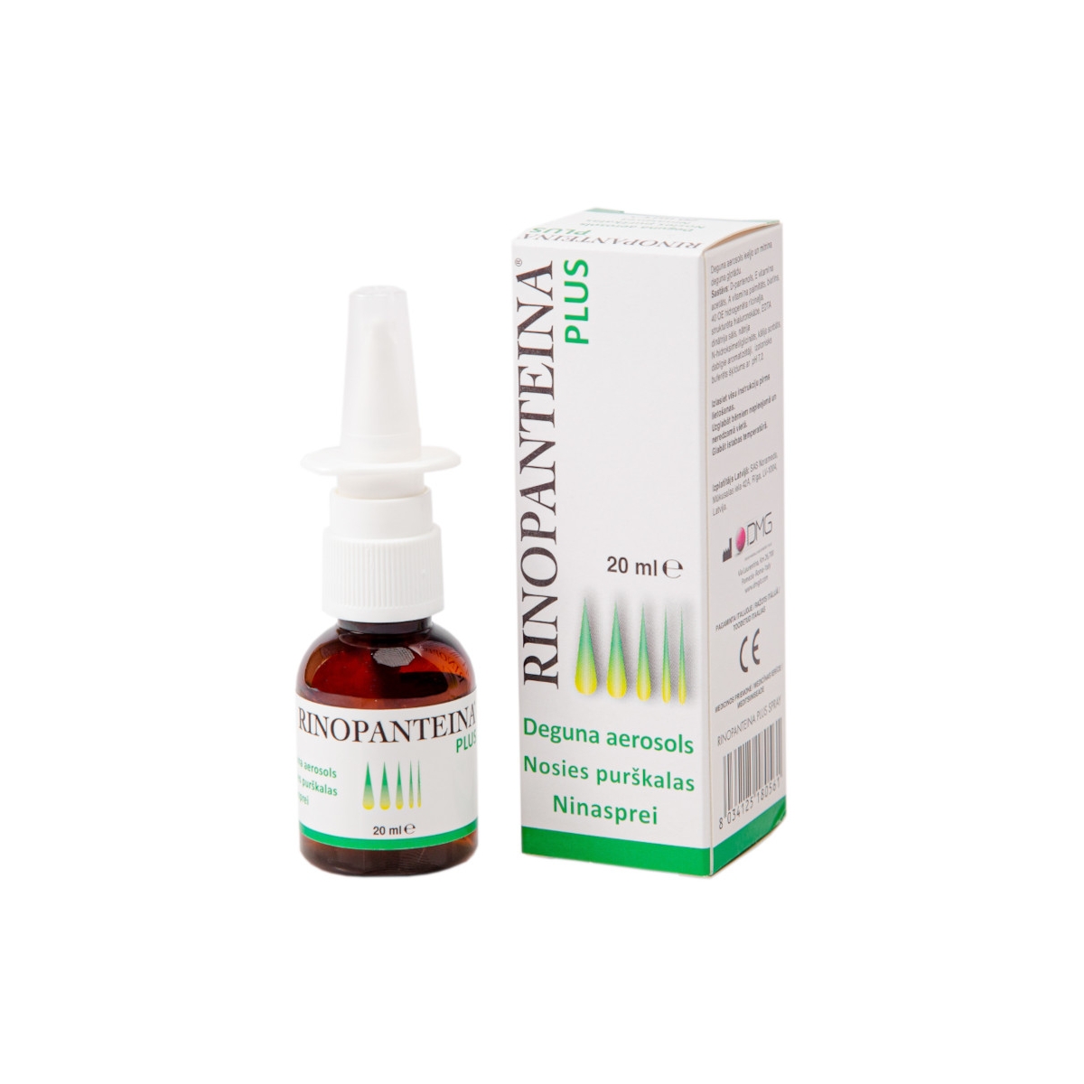 RINOPANTEINA PLUS NINASPREI 20ML - Tootepilt