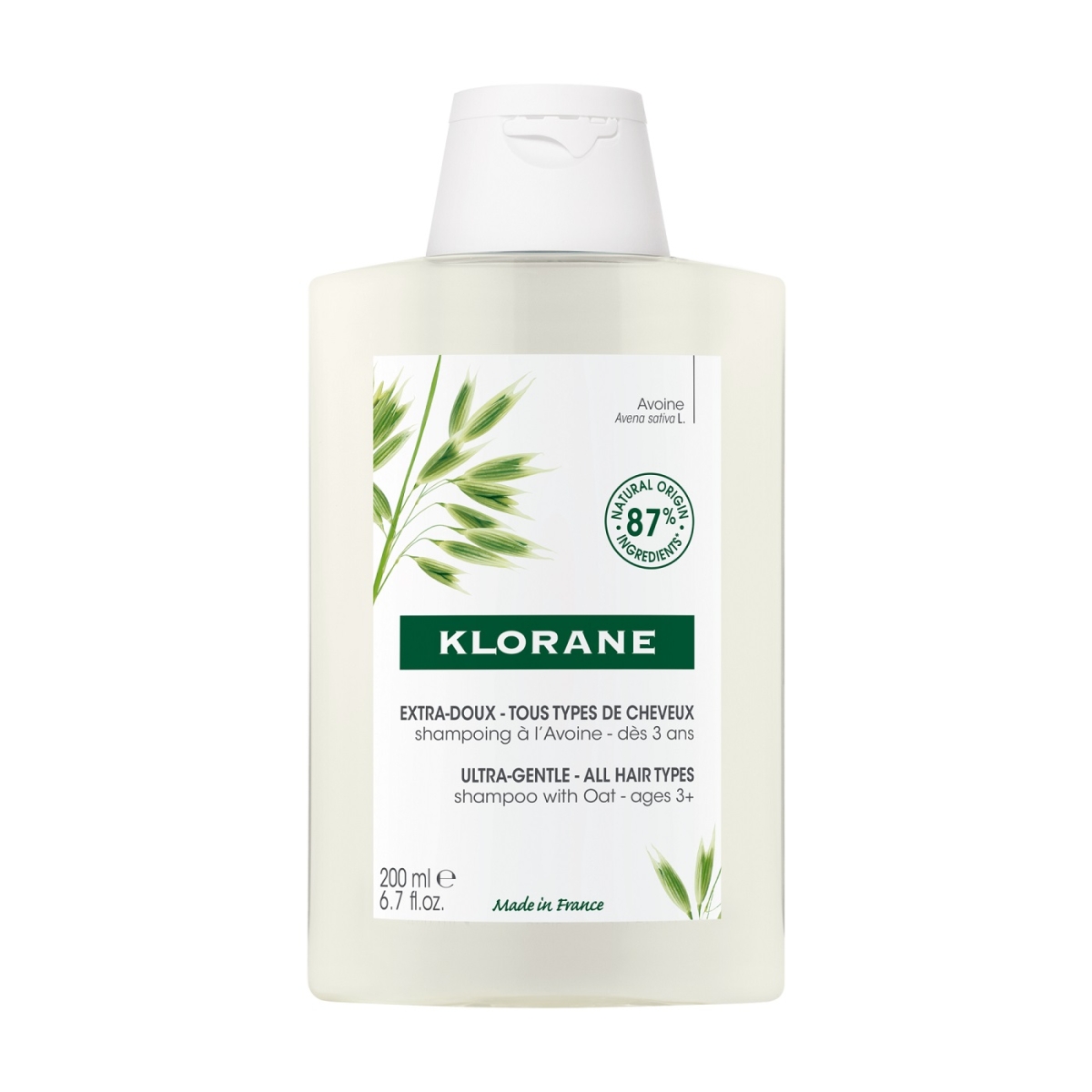 KLORANE SHAMPOON KAERAEKSTRAKTIGA 200ML - Tootepilt