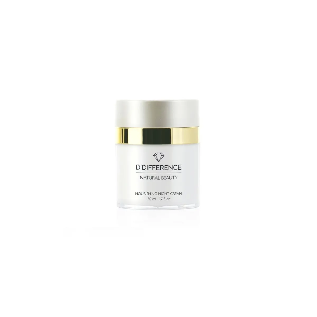 D`DIFFERENCE NATURAL BEAUTY 4D ÖÖKREEM TOITEV JA NIISUTAV 50ML - Tootepilt
