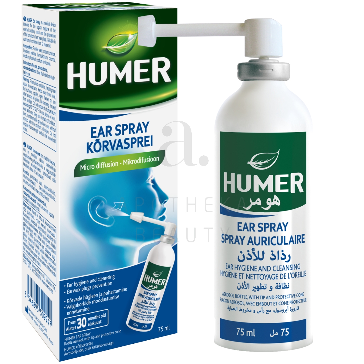 HUMER KÕRVASPREI 75ML - Tootepilt