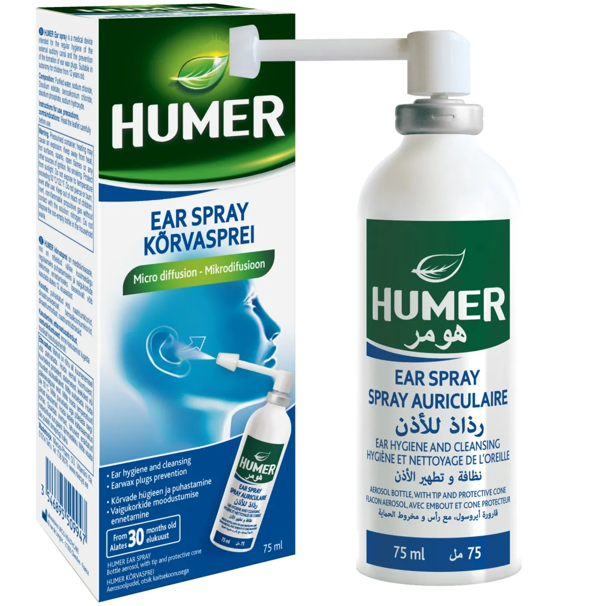HUMER KÕRVASPREI 75ML - Tootepilt
