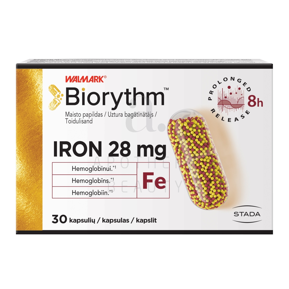 BIORYTHM RAUD KAPSLID N30 - Tootepilt