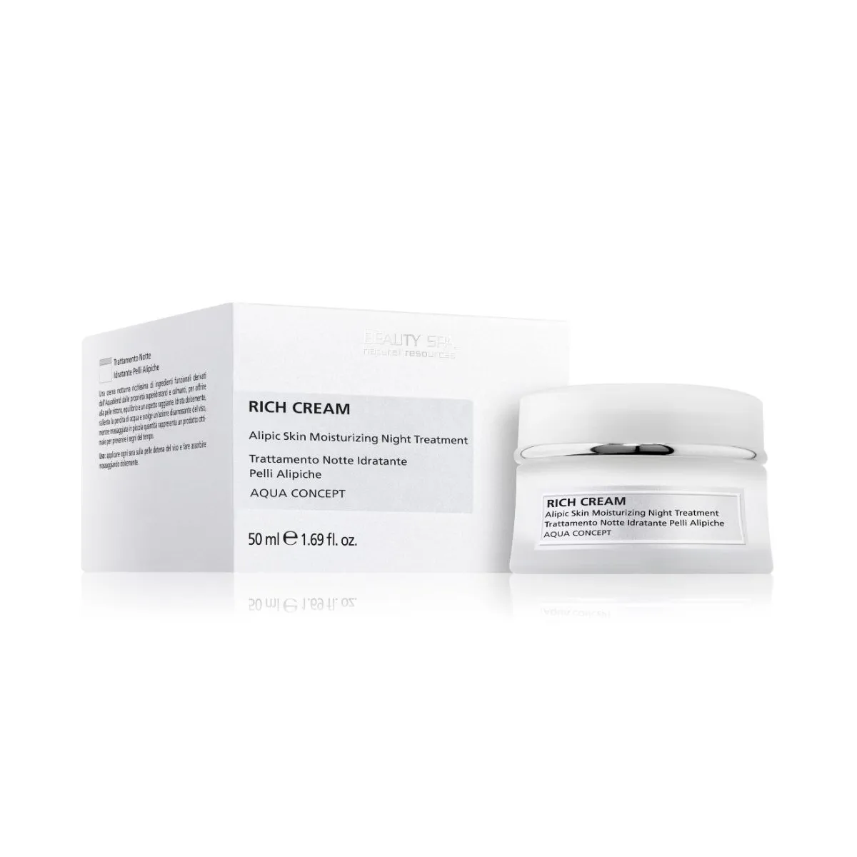 BEAUTY SPA ÖÖKREEM NIISUTAV VÄGA KUIVALE NAHALE 50ML - Tootepilt