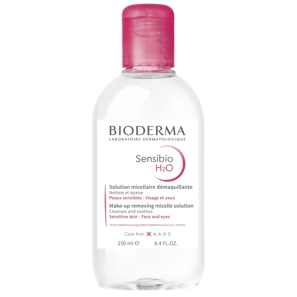BIODERMA SENSIBIO H2O MITSELLAARVESI TUNDLIKULE NAHALE 250ML - Tootepilt