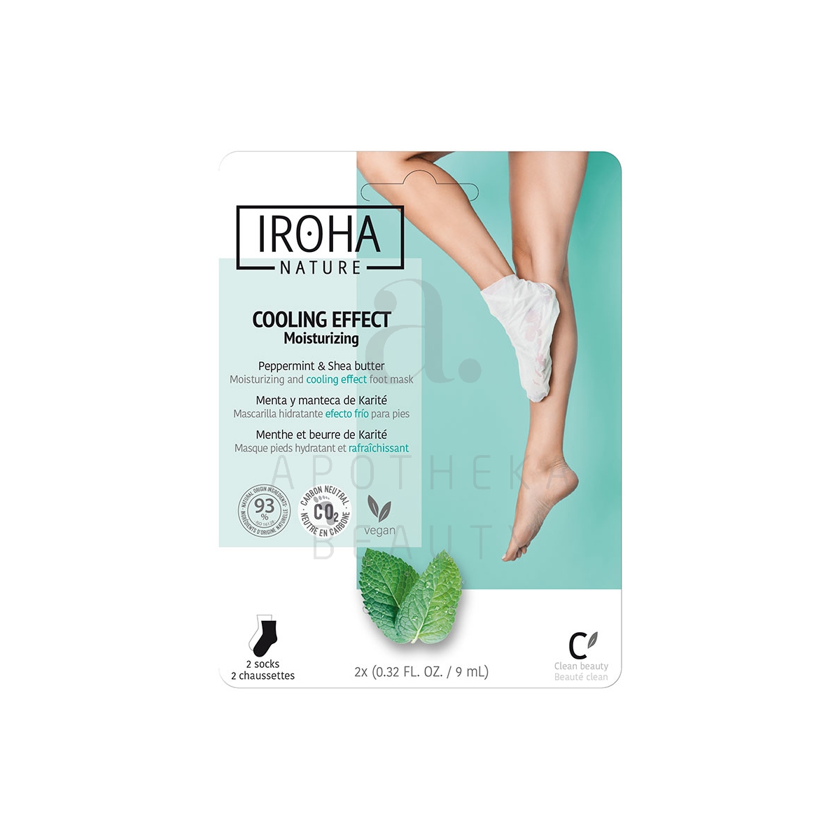 IROHA NATURE HOOLDAVAD SOKID JALGADELE PIPARMÜNDI N2 - Tootepilt