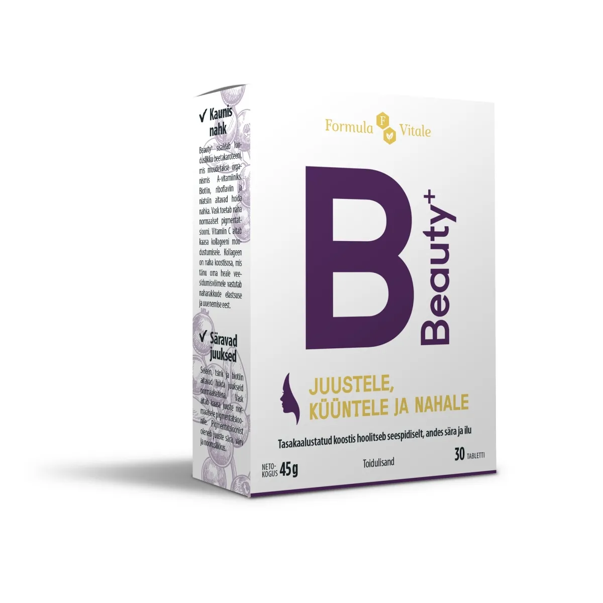 FORMULA VITALE BEAUTY+ TBL N30 - Tootepilt