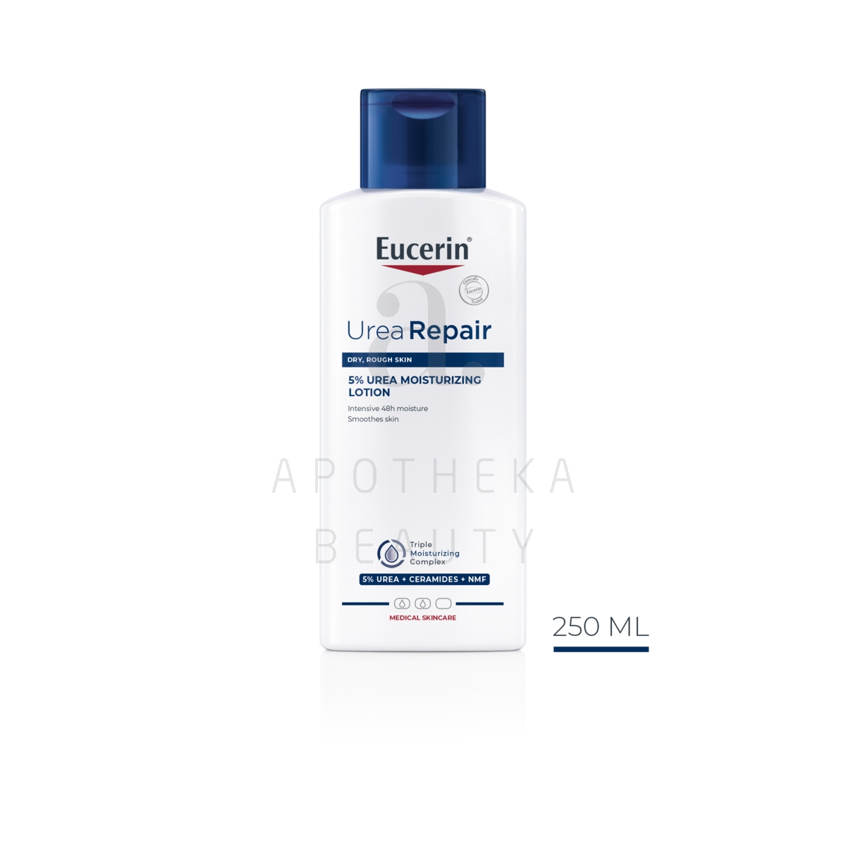 EUCERIN UREAREPAIR IHUPIIM KUIVALE NAHALE 5% UREA 250ML - Tootepilt