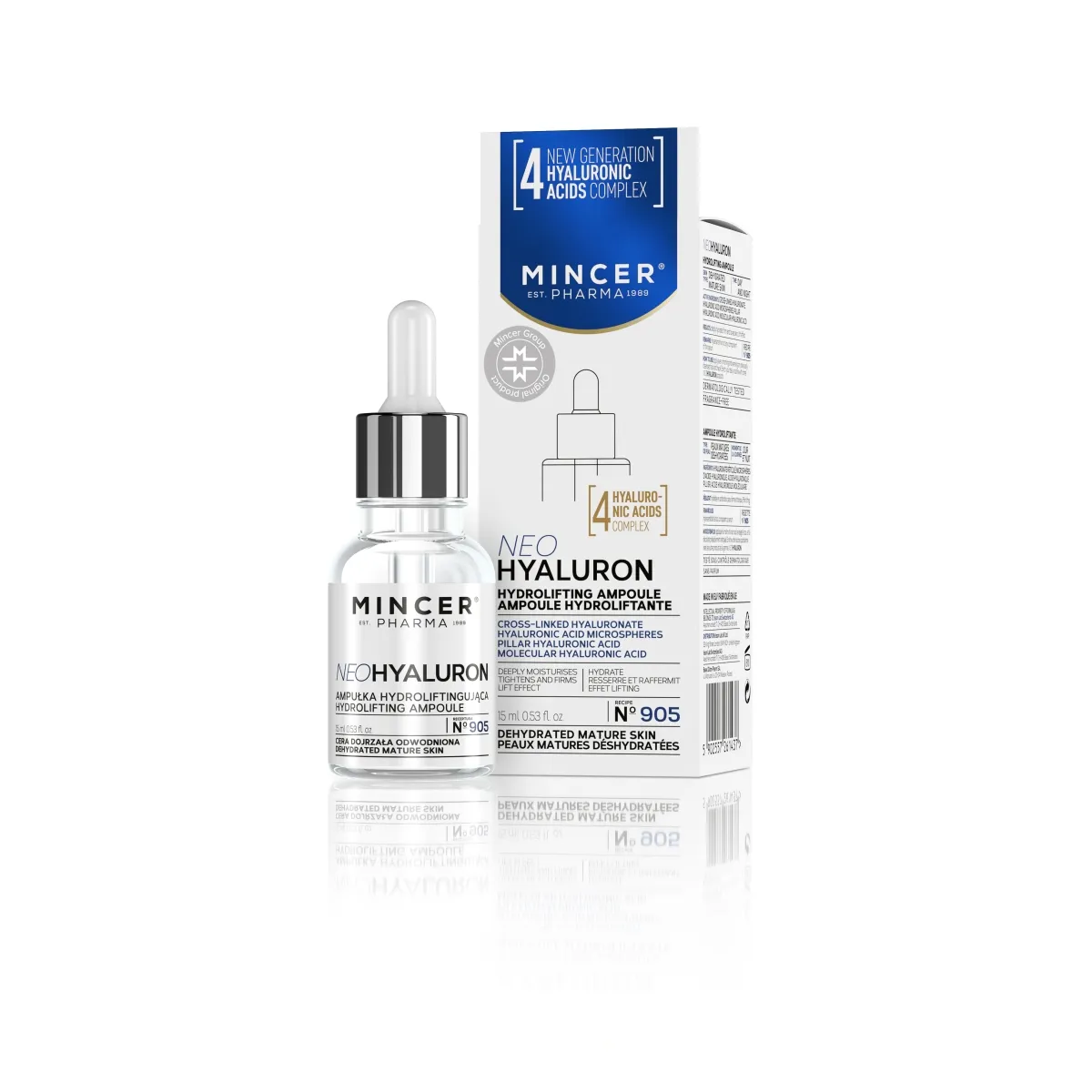 MINCER PHARMA NEO HYALURON SEERUM PINGULDAV 15ML - Tootepilt