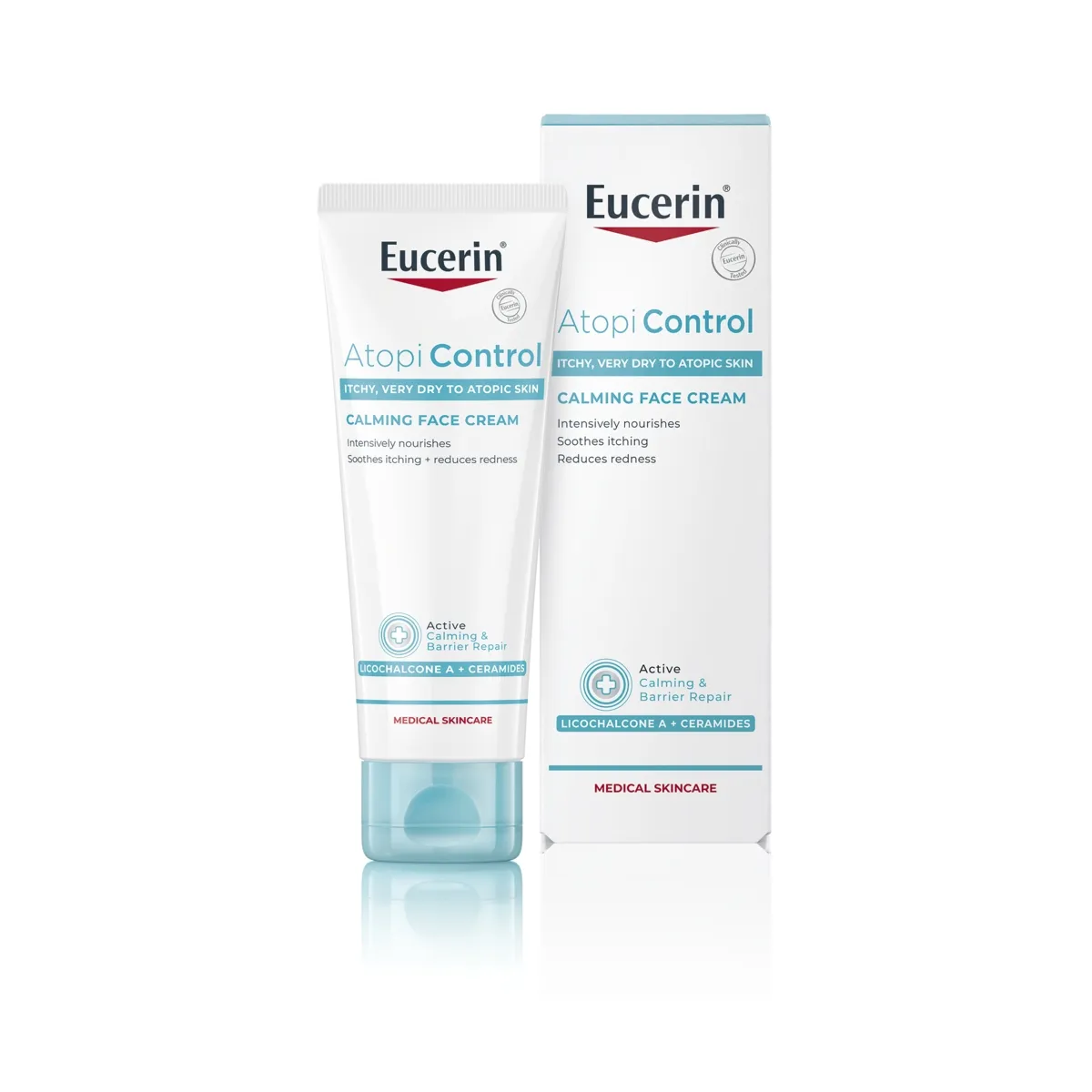 EUCERIN ATOPICONTROL NÄOHOOLDUSKREEM 50ML UUS - Tootepilt
