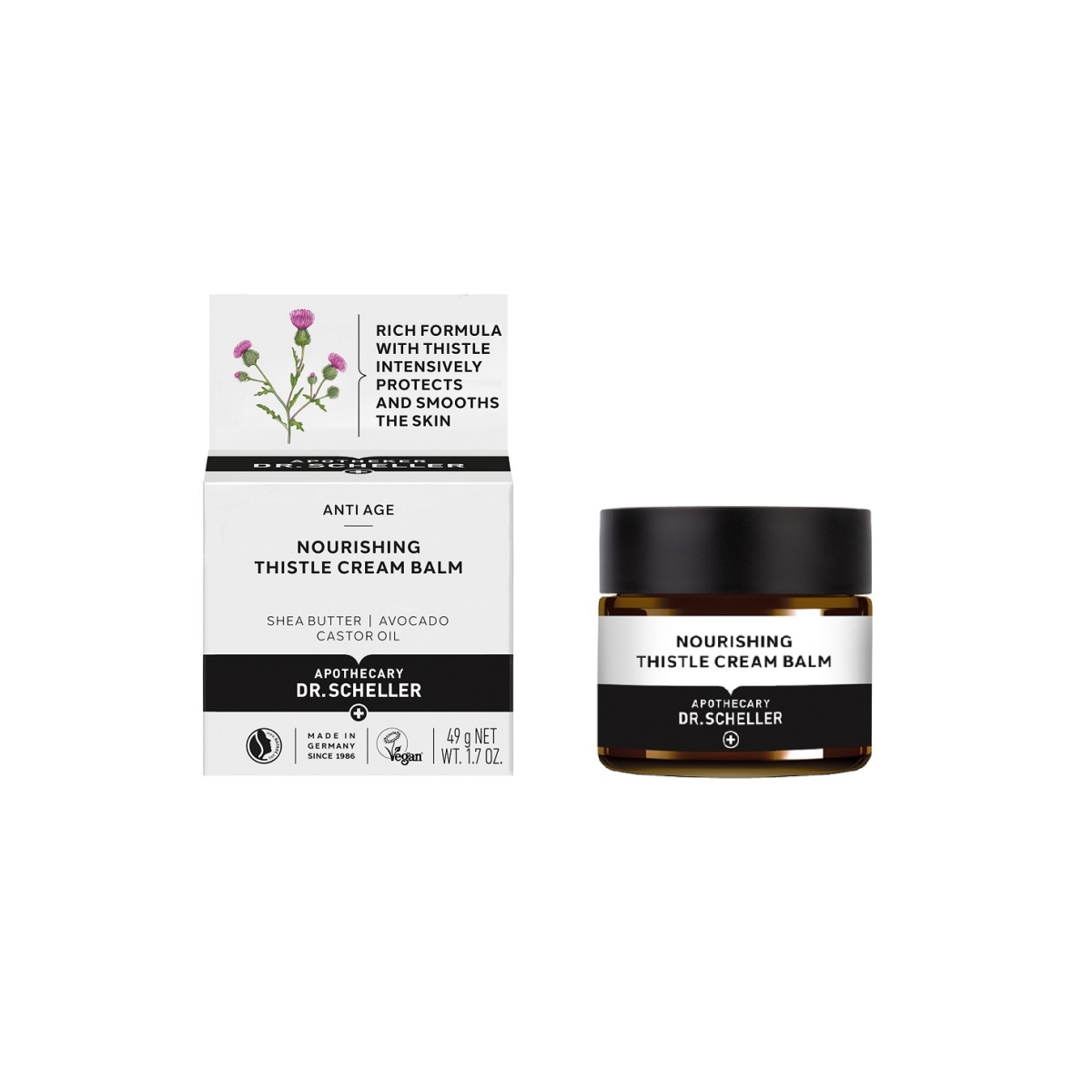 DR. SCHELLER KREEM-PALSAM TOITEV OHAKA ÕLIDEGA 50ML - Tootepilt