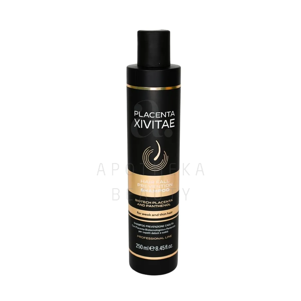 PLACENTA XIVITAE SHAMPOON JUUSTE VÄLJALANGEMISE VASTU 250ML - Tootepilt
