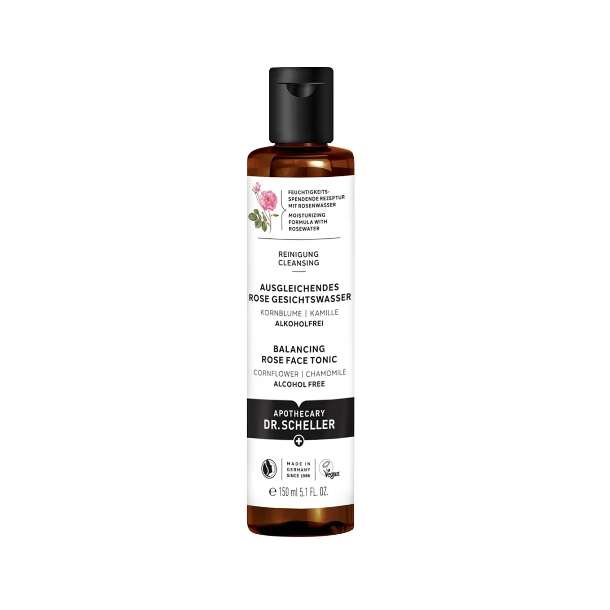 DR. SCHELLER NÄOTOONIK TASAKAALUSTAV ROOSI 150ML - Tootepilt