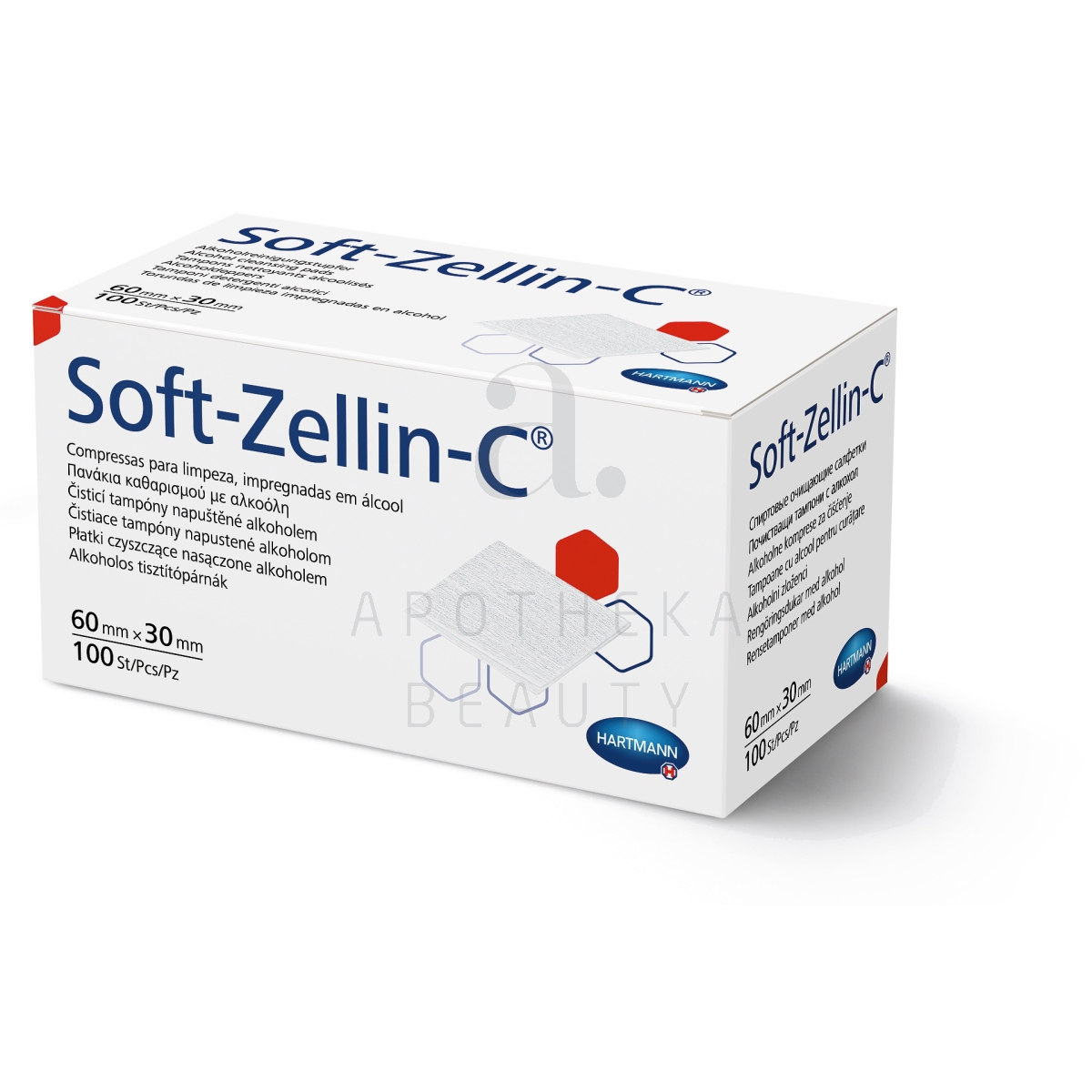 SOFT-ZELLIN-C NAHA PUHASTAMISEKS 6X3CM N100 - Tootepilt
