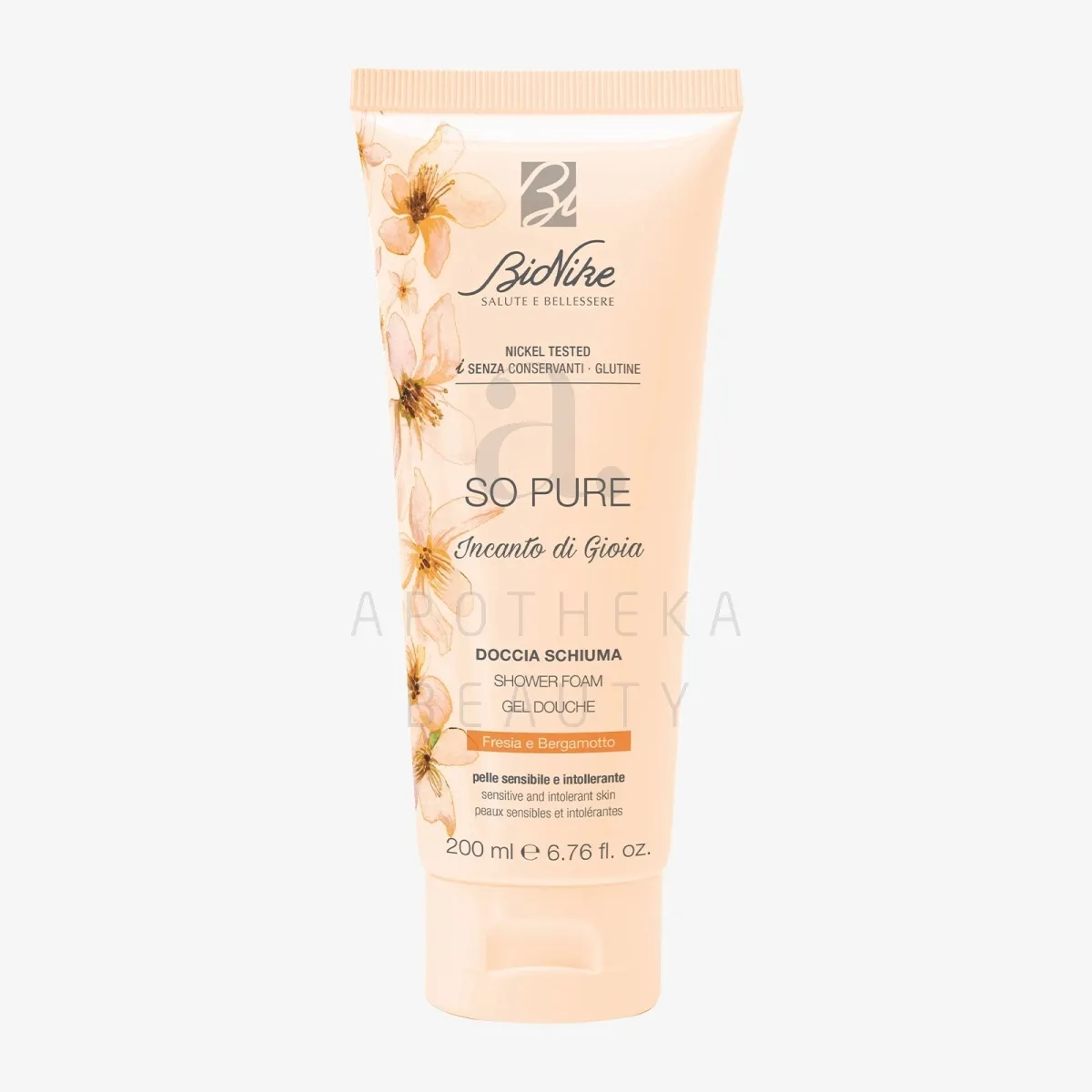 BIONIKE SO PURE DUSHIGEEL FREESIA-BERGAMOT 200ML - Tootepilt